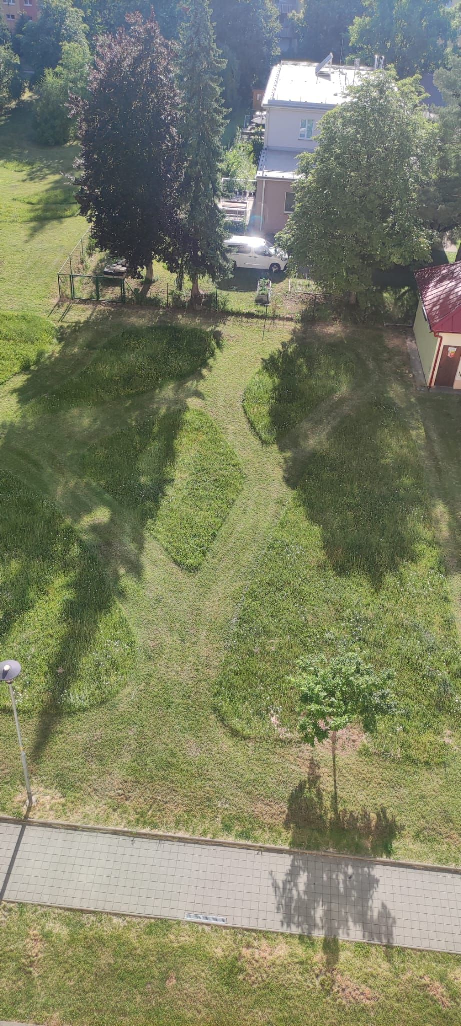 Mozaiková sec – údržba zeleně