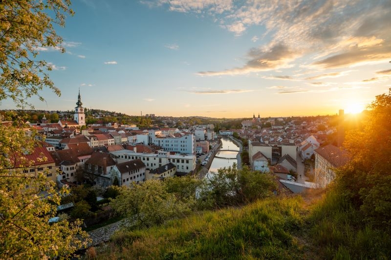Třebíč - pohled na město